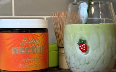 Matcha Latte (With Living Nectar)