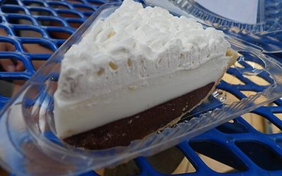 Chocolate Coconut Haupia Pie